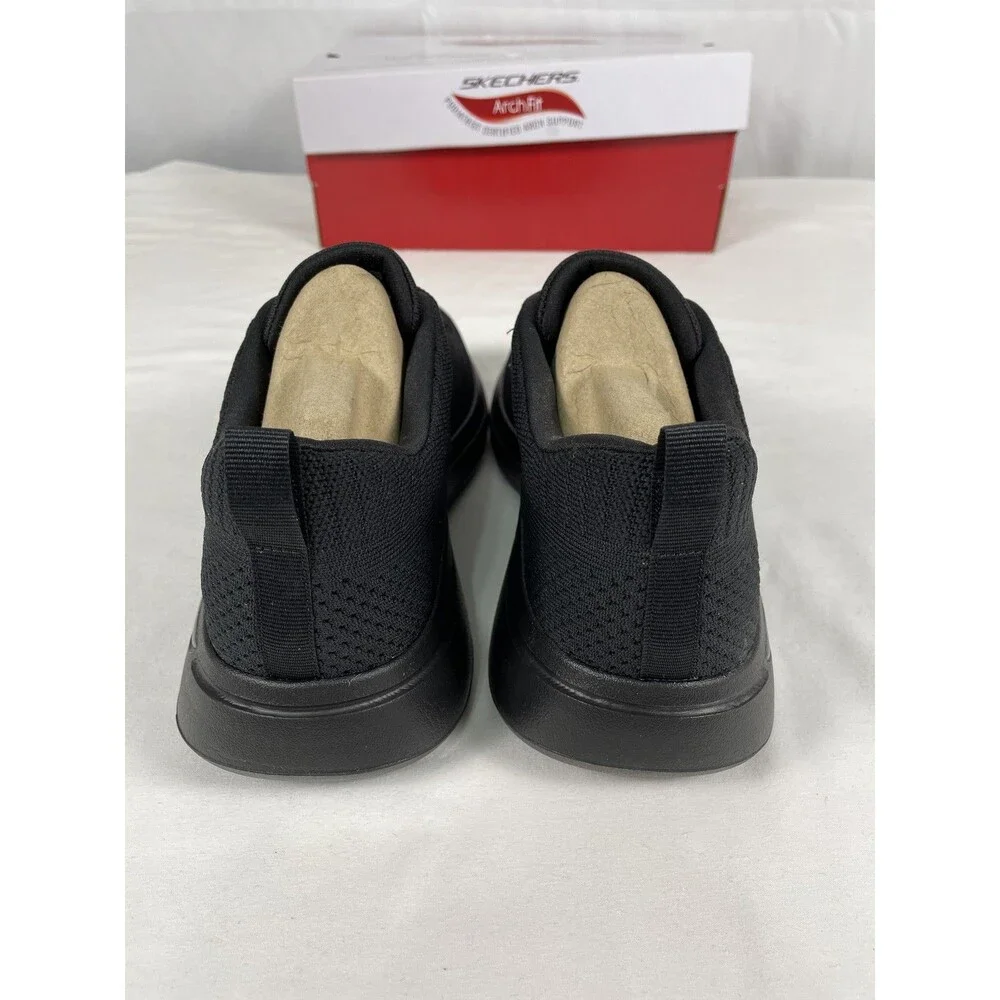 Skechers GO WALK Arch Fit Grand Select Athletic Shoes Men's 7.5 Black 216126 BBK